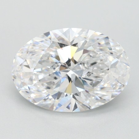 Diament laboratoryjny szlif owalny, 2.52ct, IF, D, IGI LG744513274