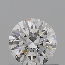 Diament szlif okrągły, 0.51ct, VS2, E, GIA 6532701303