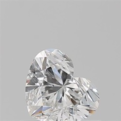 Diament serce, 0.51ct, VVS2, F, GIA 2527810558