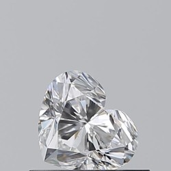 Diament serce, 0.51ct, VS2, E, GIA 6531992316