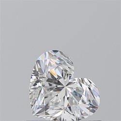 Diament serce, 0.71ct, VVS2, F, GIA 1529873665
