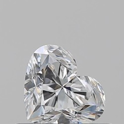 Diament serce, 0.5ct, VS1, E, GIA 5536373975