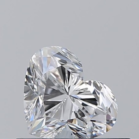 Diament serce, 0.51ct, VS1, E, GIA 7531387780