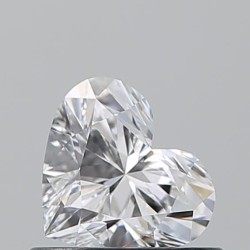 Diament serce, 0.51ct, VS1, D, GIA 6532204078