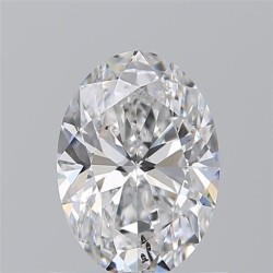 Diament szlif owalny, 0.9ct, SI2, E, GIA 6532485188