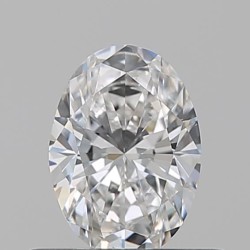 Diament szlif owalny, 0.5ct, VVS1, E, GIA 6532397844
