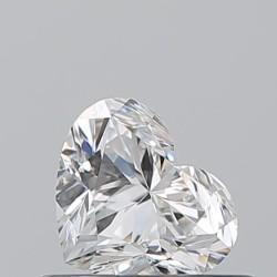 Diament serce, 0.5ct, VVS1, G, GIA 5533388152