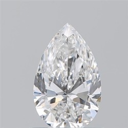 Diament szlif gruszkowy, 0.7ct, VS2, E, GIA 6532302030