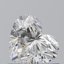 Diament serce, 0.7ct, VS1, H, GIA 6535487930