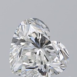 Diament serce, 0.7ct, VS1, H, GIA 1533372743