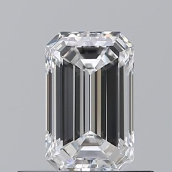 Diament szlif szmaragdowy, 0.57ct, VVS2, E, GIA 6535389075