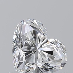 Diament serce, 0.7ct, VS2, E, GIA 7538388900