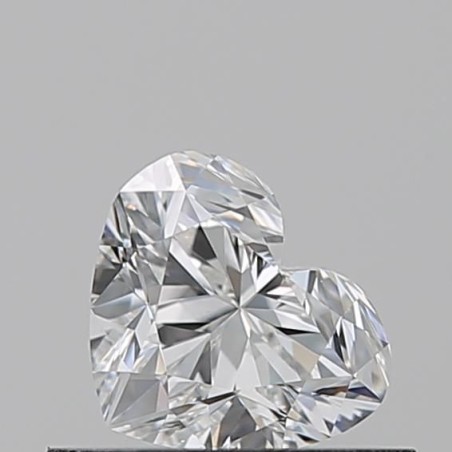 Diament serce, 0.5ct, VS1, F, GIA 6535390228