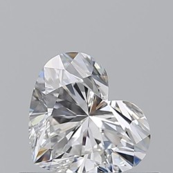 Diament serce, 0.52ct, VS1, E, GIA 6535323901