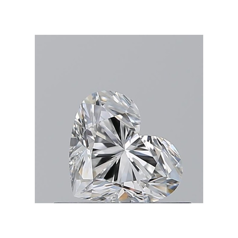 Diament serce, 0.5ct, VS2, F, GIA 6531544825