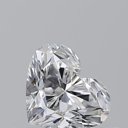Diament serce, 0.5ct, VS1, D, GIA 2536542344