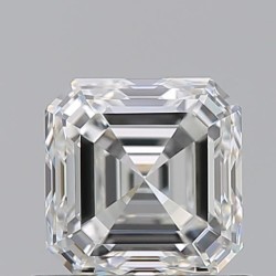 Diament asscher, 0.9ct, VVS1, H, GIA 6532544438