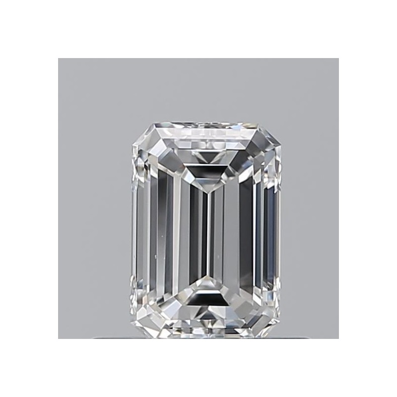 Diament szlif szmaragdowy, 0.5ct, VS2, E, GIA 6535545932