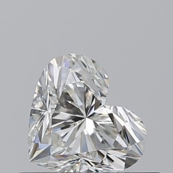 Diament serce, 0.52ct, VVS1, H, GIA 3535580938