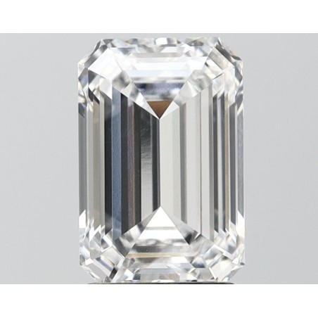 Diament laboratoryjny szlif szmaragdowy, 2.5ct, VVS2, E, IGI LG760544963