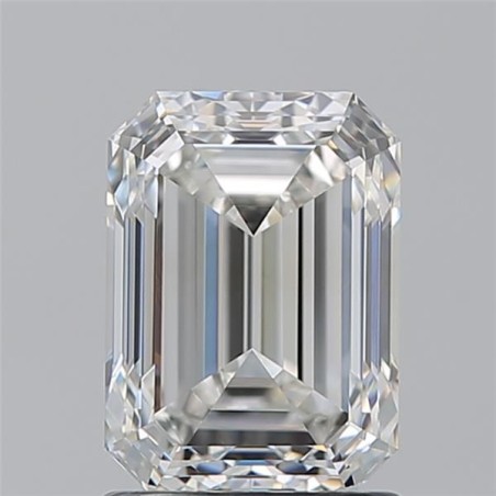 Diament szlif szmaragdowy, 1.7ct, VVS2, H, GIA 7538556291