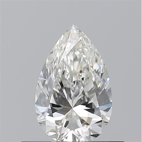 Diament szlif gruszkowy, 0.5ct, VVS2, H, GIA 2536576539