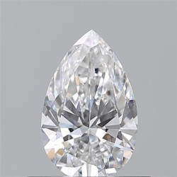 Diament szlif gruszkowy, 0.51ct, VS2, E, GIA 6237748507