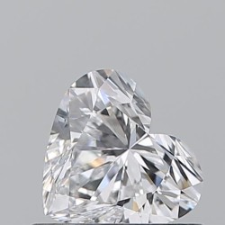 Diament serce, 0.53ct, VS1, D, GIA 2537591369