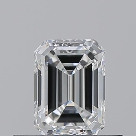 Diament szlif szmaragdowy, 0.5ct, VVS1, G, GIA 2231746531