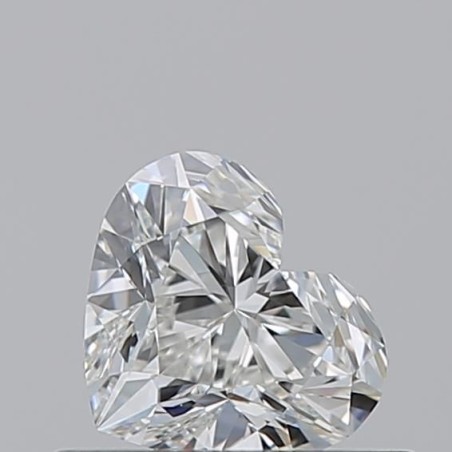 Diament serce, 0.5ct, VVS1, H, GIA 6535591097