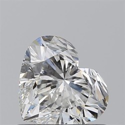 Diament serce, 0.78ct, VVS2, G, GIA 1537512605