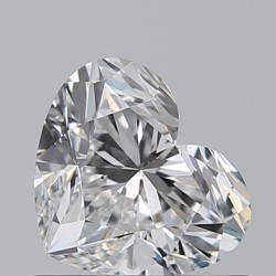 Diament serce, 0.72ct, VS2, E, GIA 6535557188