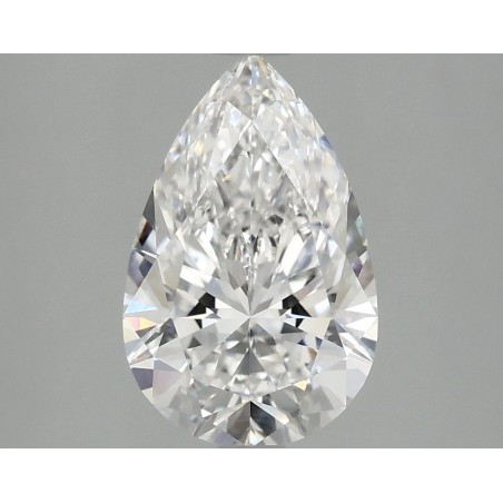 Diament laboratoryjny szlif gruszkowy, 2.1ct, VVS2, E, IGI LG758522506