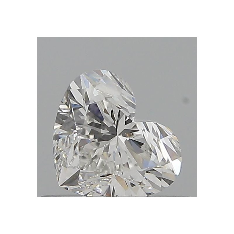 Diament serce, 0.5ct, VS1, F, GIA 6535728201