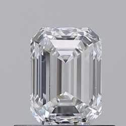 Diament szlif szmaragdowy, 0.7ct, VS2, E, GIA 6532729045