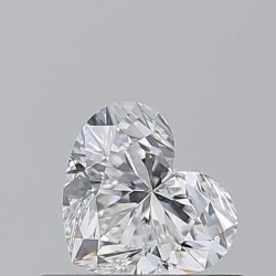 Diament serce, 0.5ct, VS2, D, GIA 1533726790