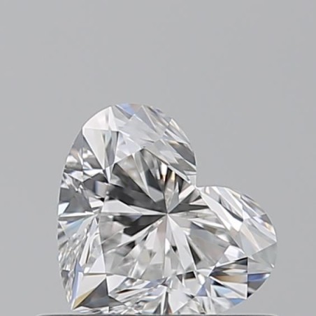 Diament serce, 0.5ct, VVS1, F, GIA 7536651354