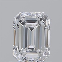 Diament szlif szmaragdowy, 0.9ct, VS2, D, GIA 7536907078