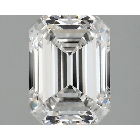 Diament laboratoryjny szlif szmaragdowy, 2.42ct, VVS2, E, IGI LG755503116