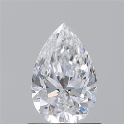Diament szlif gruszkowy, 0.8ct, VS2, D, GIA 7533903573