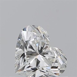 Diament serce, 0.6ct, VVS1, H, GIA 2537729399