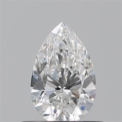 Diament szlif gruszkowy, 0.5ct, VS2, E, GIA 6532730226