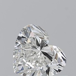Diament serce, 0.5ct, VVS2, H, GIA 6535906563