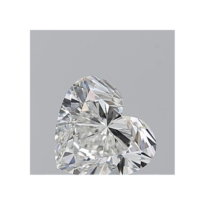Diament serce, 0.5ct, VVS2, H, GIA 6535906563