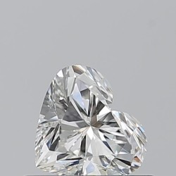 Diament serce, 0.5ct, VS2, H, GIA 2537906540