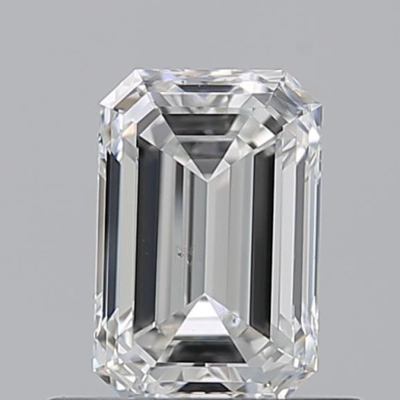 Diament szlif szmaragdowy, 0.7ct, VS2, F, GIA 6531906843