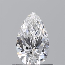 Diament szlif gruszkowy, 0.5ct, VS2, E, GIA 2537698708