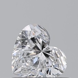 Diament serce, 0.53ct, VS2, D, GIA 2538809475