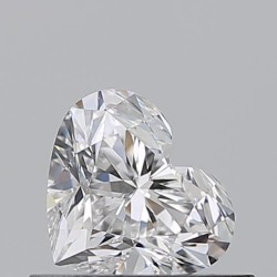 Diament serce, 0.51ct, VS1, E, GIA 5536809421
