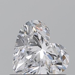 Diament serce, 0.62ct, VS1, D, GIA 6535842753